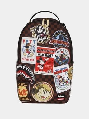 Sprayground Mickey Mouse Global Mogal Backpack